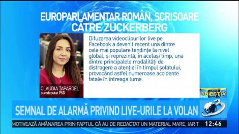 Europarlamentar rom&acirc;n, scrisoare către Zuckenberg
