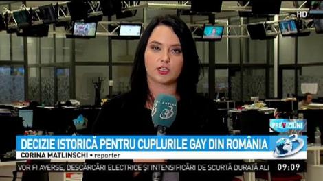 Decizie istorică pentru cuplurile gay din Rom&acirc;nia