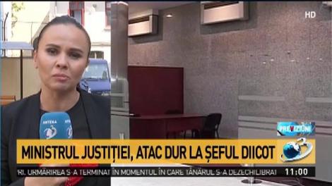 Ministrul Justiţiei, atac dur la şeful DIICOT
