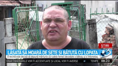 Lăsată să moară de sete şi bătută cu lopata