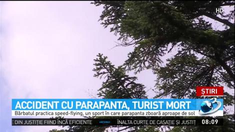 Accident cu parapanta, turist mort