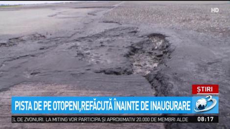 Pista de pe Otopeni, refăcută &icirc;nainte de inaugurare