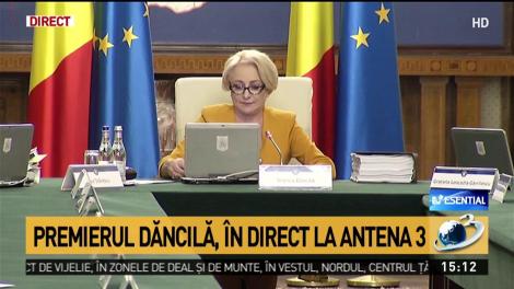 Viorica Dăncilă: Taxele şi impozitele datorate către ANAF se vor putea plăti prin CEC Bank