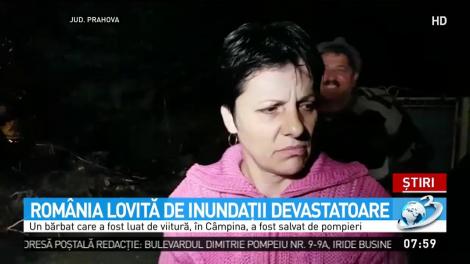 Viituri şi inundaţii devastatoare &icirc;n judeţele V&acirc;lcea şi Prahova