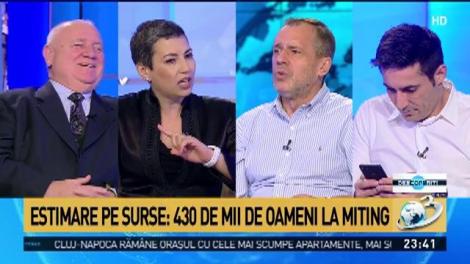Prima estimare pe surse: 430.000 de oameni au participat la mitingul PSD