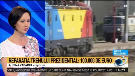 Iohannis, cu g&acirc;ndul la confort. Trenul prezidențial va fi repus pe șine. Reparația, 100.000 de euro