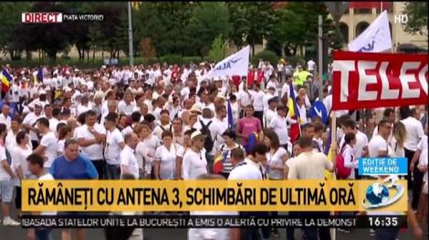 Piața Victoriei arată ca o fortăreață