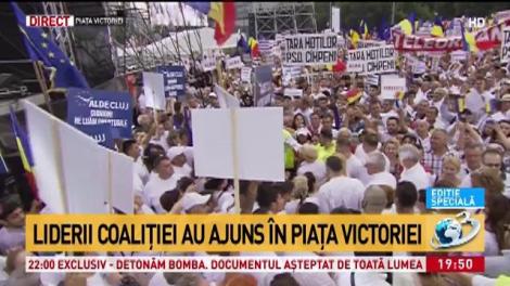 Membrii Guvernului au ieșit din Palatul Victoria