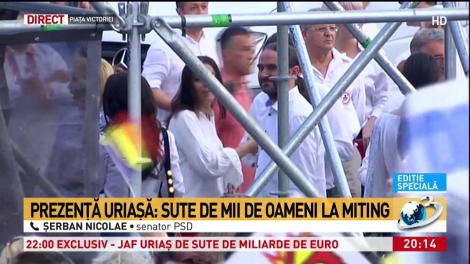 Liviu Dragnea a ajuns &icirc;n Piața Victoriei