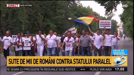Zeci de mii de oameni pe bulevardul Kiseleff