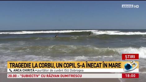 Tragedie pe plaja Cornu: Un copil s-a &icirc;necat la mare