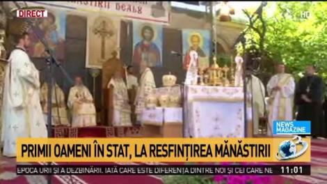 Primii oameni &icirc;n stat, la resfințirea Mănăstirii Dealu