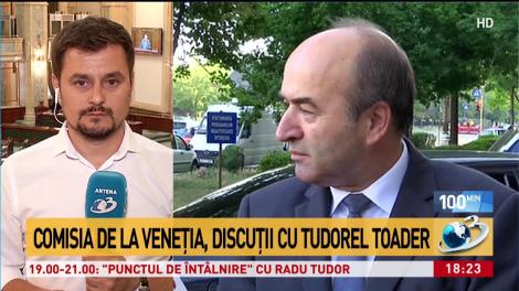 Cine urmează să mai discute cu reprezentanţii Comisiei de la Veneţia