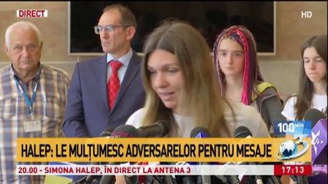 Discursul emoţionant al Simonei Halep: Acest trofeu este şi al Rom&acirc;niei