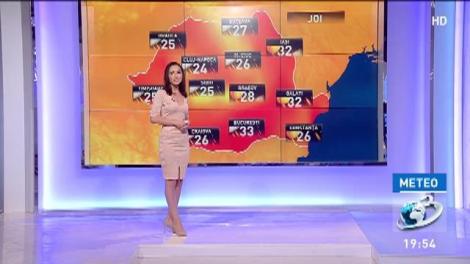 Anca Frumosu prezintă cum va fi vremea &icirc;n următoarele zile