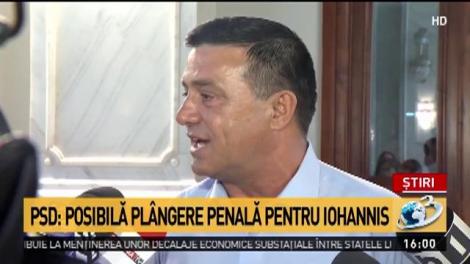 PSD: Posibilă plângere penală pentru Iohannis