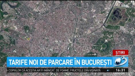 Tarife noi de parcare &icirc;n Bucureşti