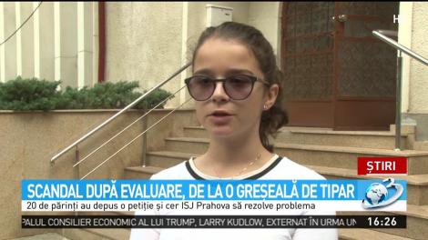 Scandal după Evaluare, de la o greşeală de tipar