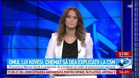 Omul lui Kovesi, chemat să dea explicaţii la CSM
