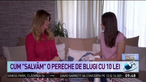 Vrei garderobă nouă de vară, fără să investești bani mulți? Cum ''salvăm'' o pereche de blugi cu doar 10 lei