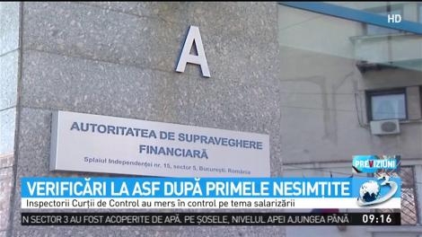 Verificări la ASF după primele nesimţite