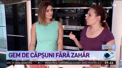 Reţetă de gem de căşuni fără zahăr