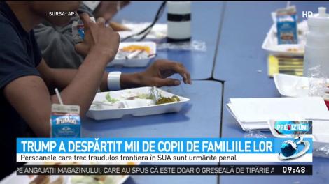 Trump a despărţit mii de copii de familiile lor