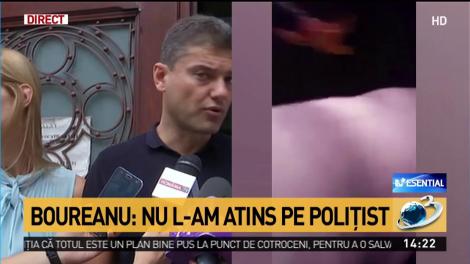 Declaraţia lui Boureanu după condamnare: Nu l-am atins pe poliţist