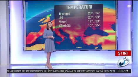 Cum va fi vremea &icirc;n următoarele zile