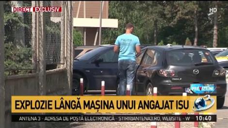 Primele imagini de la locul exploziei din Cluj