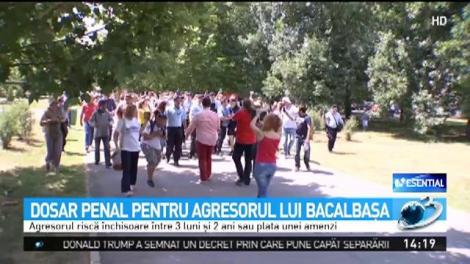 Dosar penal pentru agresorul lui Bacalbaşa