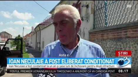 Imagini cu Ioan Neculaie după ce a ieşit din &icirc;nchisoare