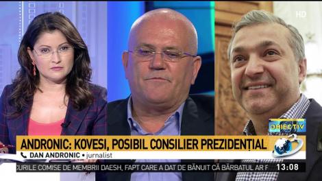 Dan Andronic: Kovesi, posibil consilier prezidenţial