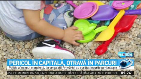Pericol &icirc;n Capitală, otravă &icirc;n parcuri