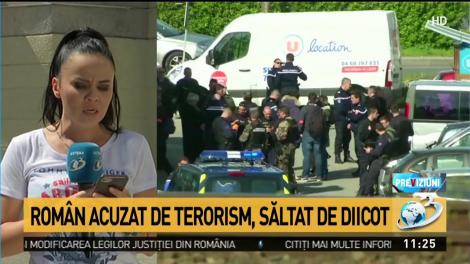 Rom&acirc;n acuzat de terorism, săltat de DIICOT