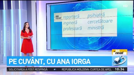 Cum se folosește corect femininul numelor de profesii