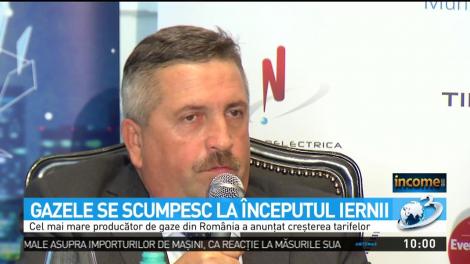 Gazele se scumpesc la începutul iernii