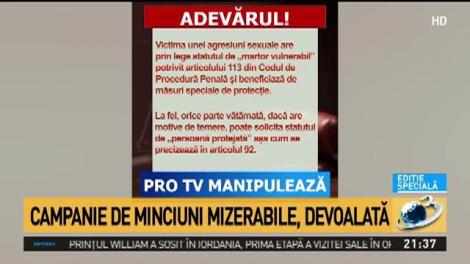 Campanie de minciuni mizerabile, devoalată. Minciuni şi manipulări disperate ale propagandei