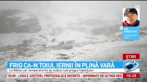Frig ca-n toiul iernii &icirc;n plină vară