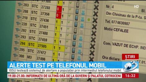 Alerte test pe telefonul mobil. Toți bucureştenii vor primi acest mesaj