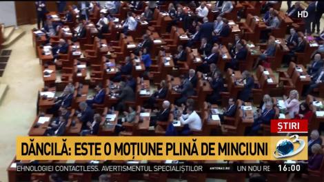 Premierul Viorica Dăncilă, huiduită de opoziție în Parlament