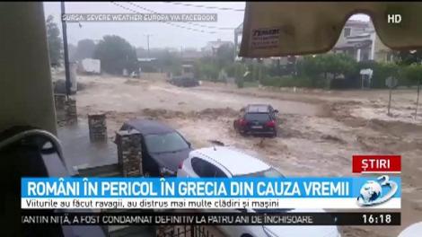 Români în pericol în Grecia din cauza vremii