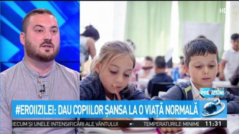 Eroii Zilei. Dau copiilor șansa la o viață normală