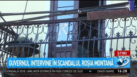 Guvernul intervine &icirc;n scandalul Roşia Montană