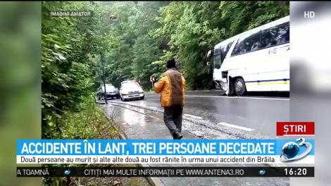 Accidente tragice din cauza vremii. Trei persoane au decedat