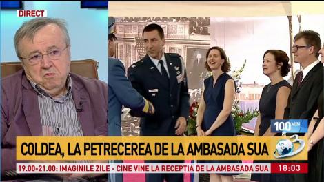 Iohannis, la petrecerea organizată de Ziua SUA