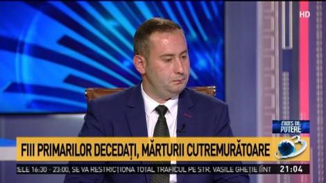 Fiii primarilor decedați, mărturii cutremurătoare