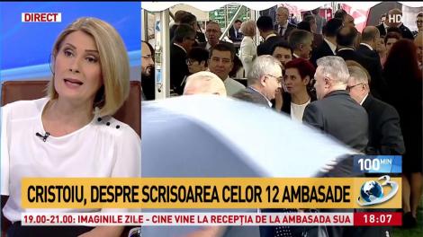 Ion Cristoiu, despre scrisoarea celor 12 ambasade: „Au avut impresia că după acest comunicat cade Guvernul, dar nu s-a întâmplat nimic”