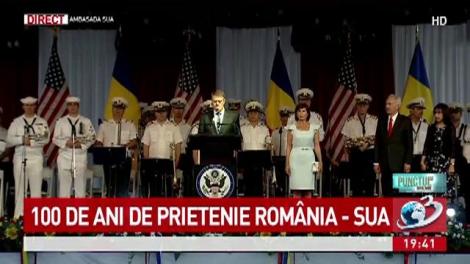 100 de ani de prietenie Rom&acirc;nia - SUA. Mesajul lui Klaus Iohannis