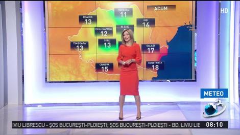 Cum va fi vremea &icirc;n umătoarele zile